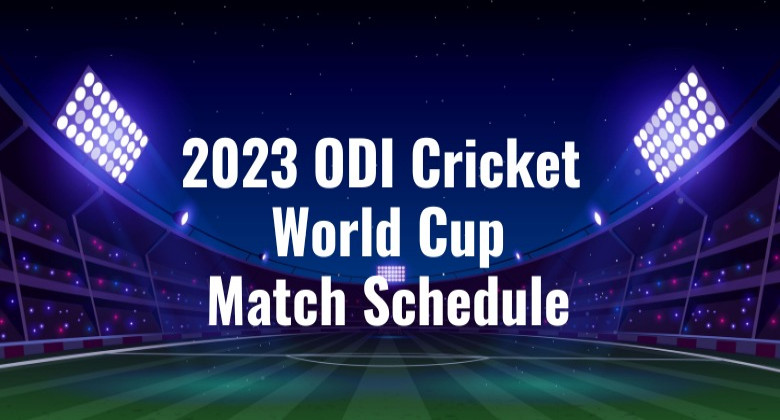Odi World Cup 2023 Points Table Match Schedule Teams And Venues