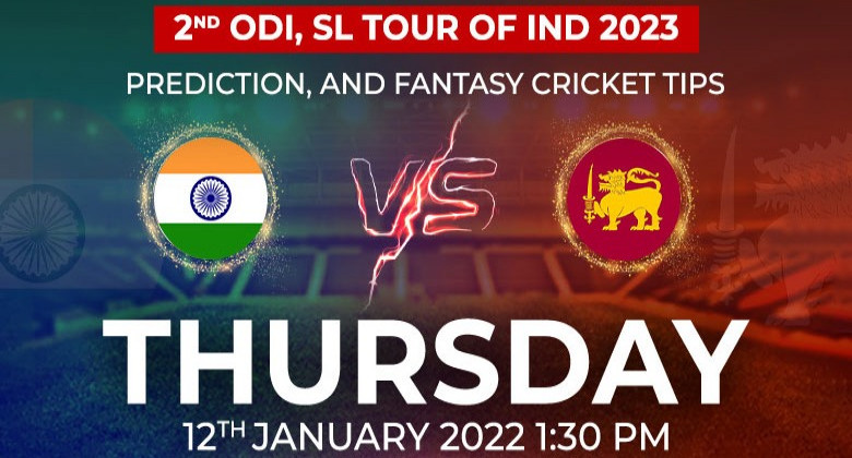 2nd ODI - IND vs SL 2023