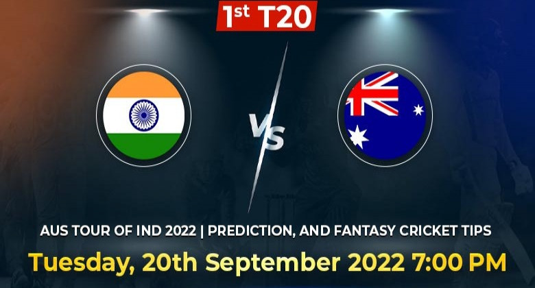 INDIA VS AUSTRALIA 2022: 1st T20I