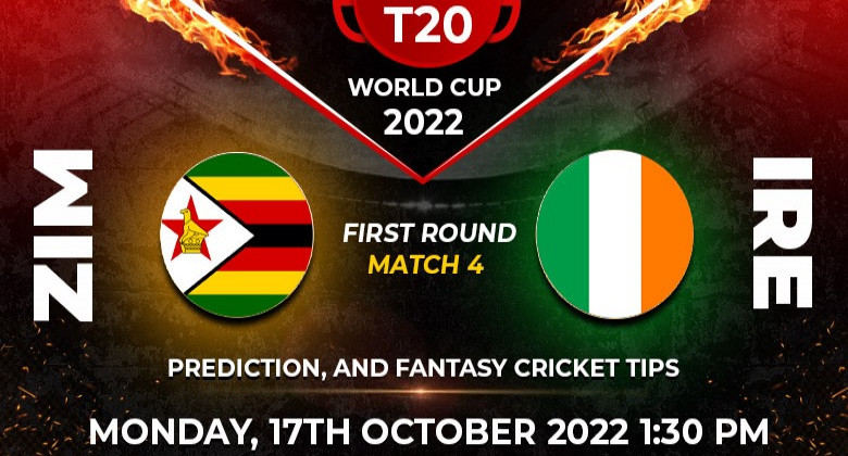 ZIMBABWE VS IRELAND: T20 WORLD CUP 2022
