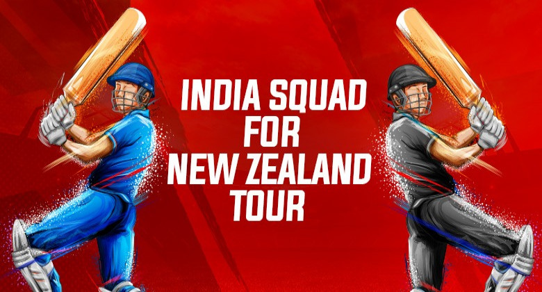 India Squad for New Zealand Tour 2022
