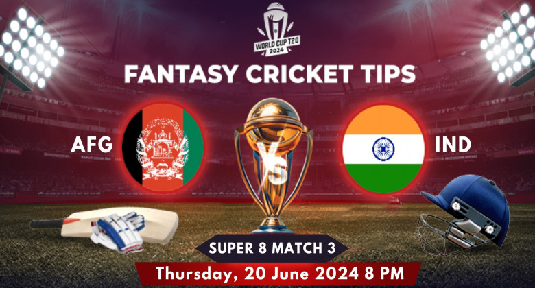 AFG vs IND Super 8 Match 3 T20 World Cup 2024 Prediction