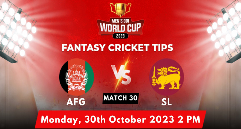 Afghanistan vs Sri Lanka ODI World Cup 2023