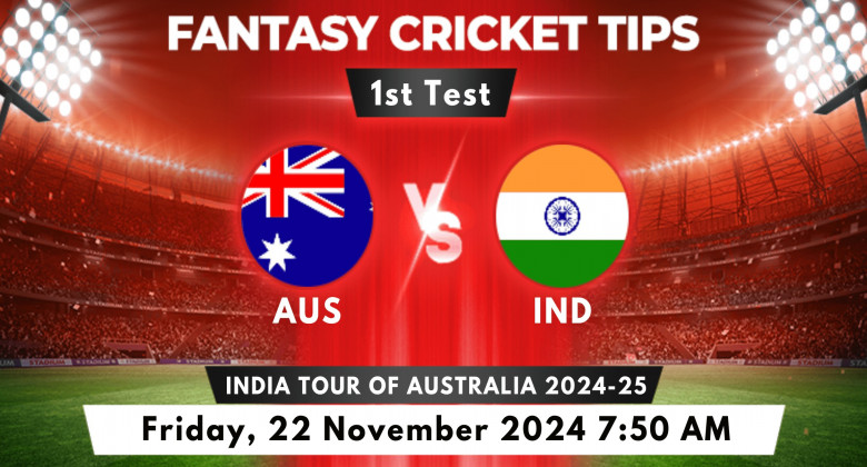 AUS vs IND 1st Test 2024 Prediction