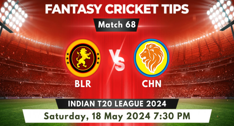 Bangalore vs Chennai Match 68 2024 Prediction