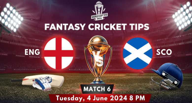 ENG vs SCO Match 6 T20 World Cup 2024 Prediction