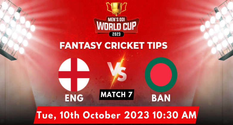 England vs Bangladesh ODI World Cup 2023 Match Prediction