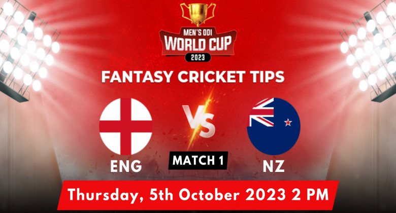 England vs New Zealand ODI World Cup 2023 Match Prediction