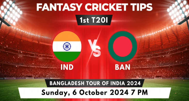 IND vs BAN 1st T20 2024 Prediction