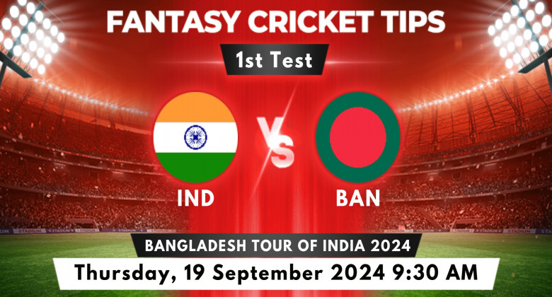 IND vs BAN 1st Test 2024 Prediction