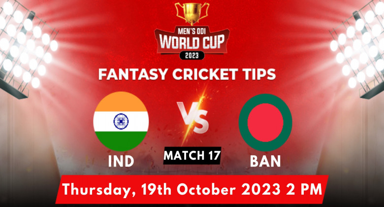 India vs Bangladesh ODI World Cup 2023