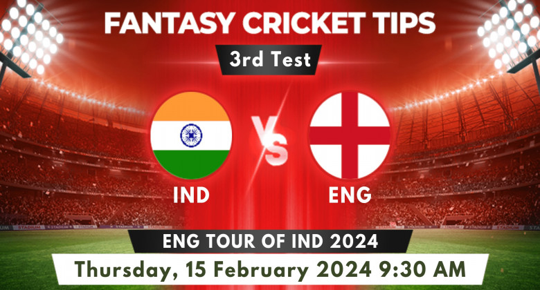 India vs England 3rd Test 2024 Prediction