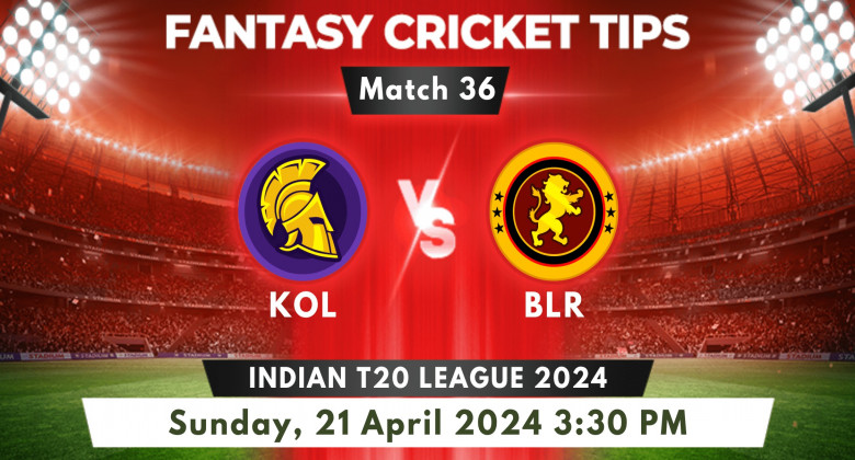 Kolkata vs Bangalore Match 36 2024 Prediction