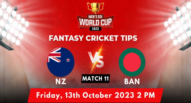 New Zealand vs Bangladesh ODI World Cup 2023 Match Prediction