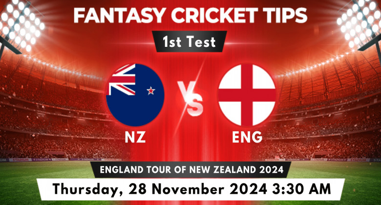 NZ vs ENG 1st Test 2024 Prediction