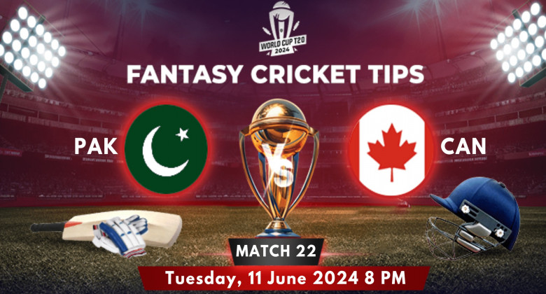 PAK vs CAN Match 22 T20 World Cup 2024 Prediction