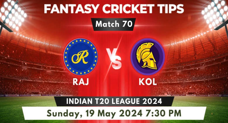 Rajasthan vs Kolkata Match 70 2024 Prediction