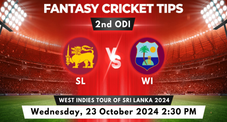 SL vs WI 2nd ODI 2024 Prediction