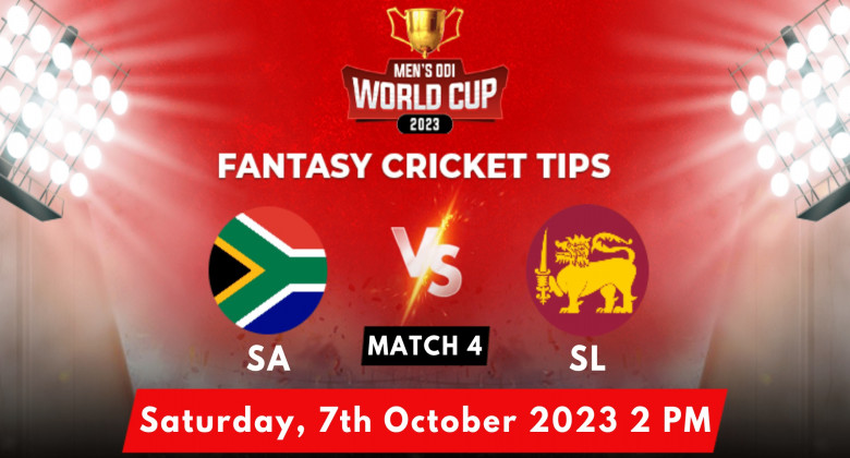South Africa vs Sri Lanka ODI World Cup 2023 Match Prediction