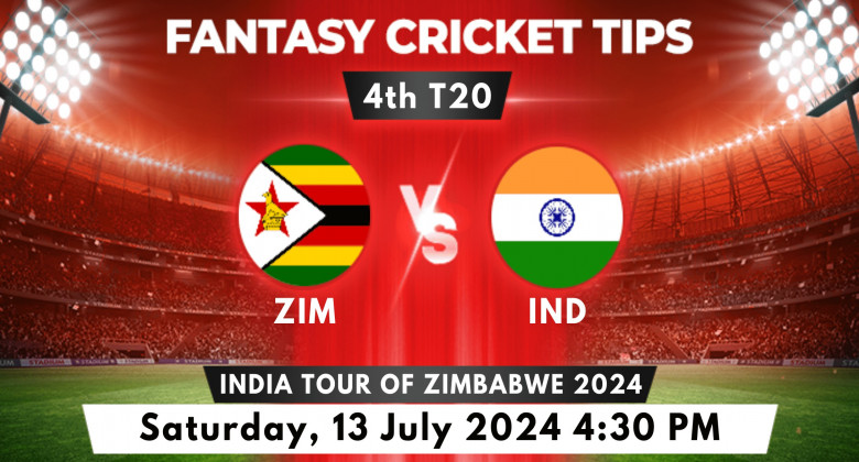 ZIM Vs IND 4th T20 2024 Predictions Pitch Report Fantasy Tips zim-vs-ind-4th-t20-2024-predictions-pitch-report-fantasy-tips